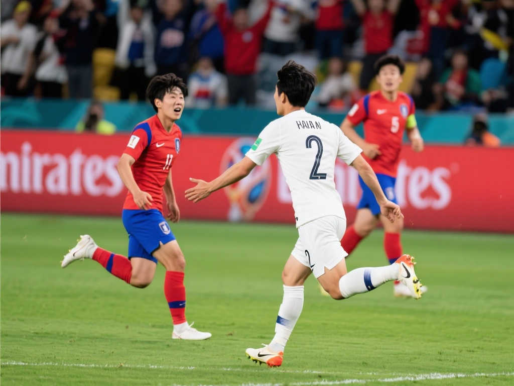 韩国惊险2-1淘汰澳大利亚，半决赛迎战约旦
